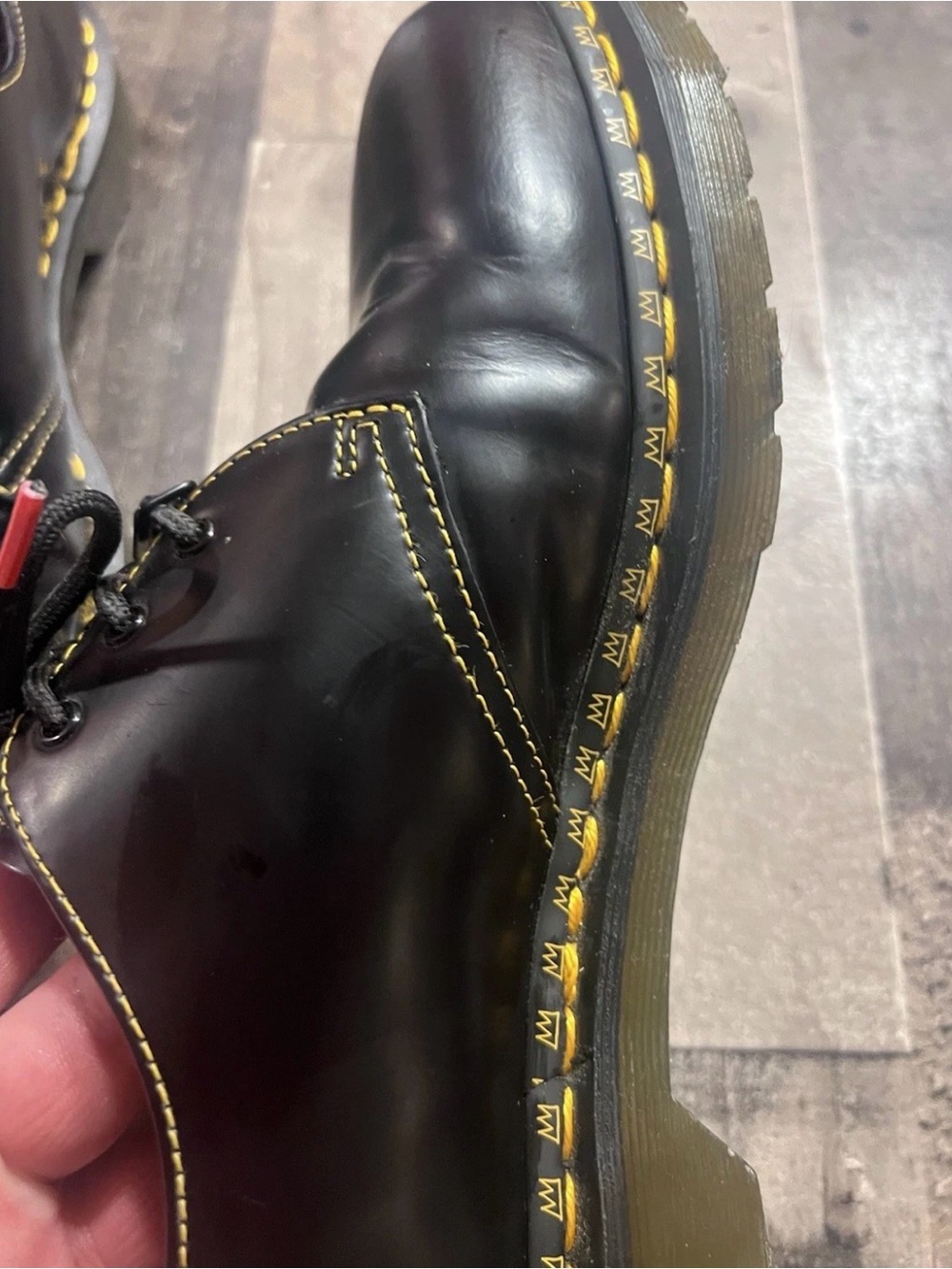 Dr Martens Jean Basquiat Collaboration 1461 release M 10 W 11 no box - Picture 9 of 12